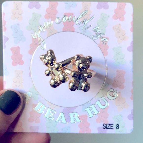 Francesca's Collections Jewelry - Gold gummy bear BFF rings